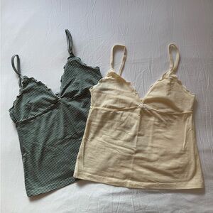 Brandy Melville Striped Tanks